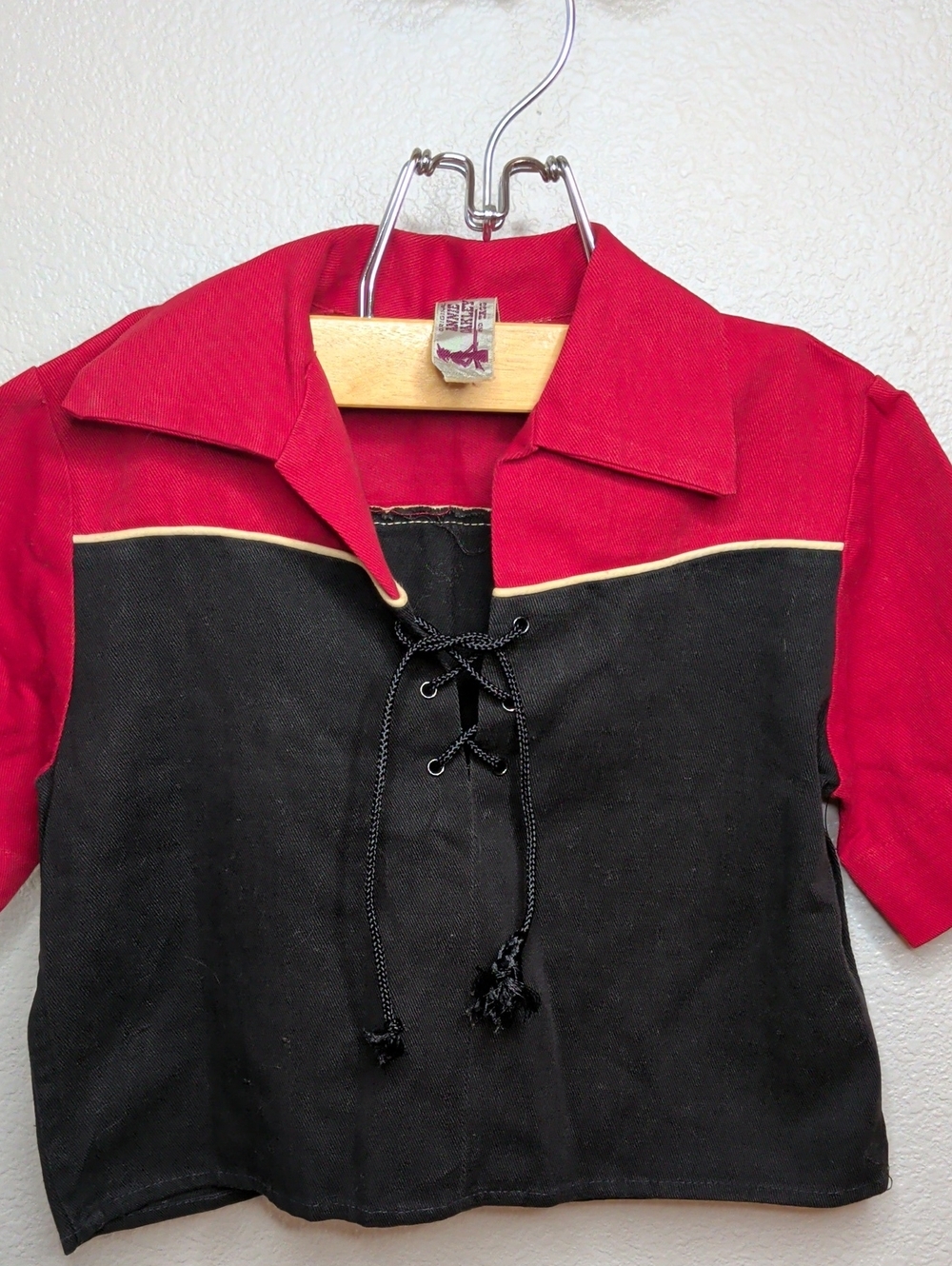 Vintage 50s Original Annie Oakley And Tagg Childs Shirt Trademark Collectible